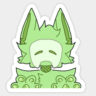 Happy Slime Pup Sticker